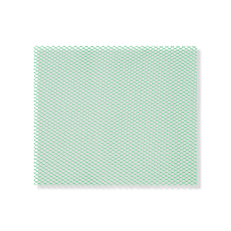Tissu en maille verte