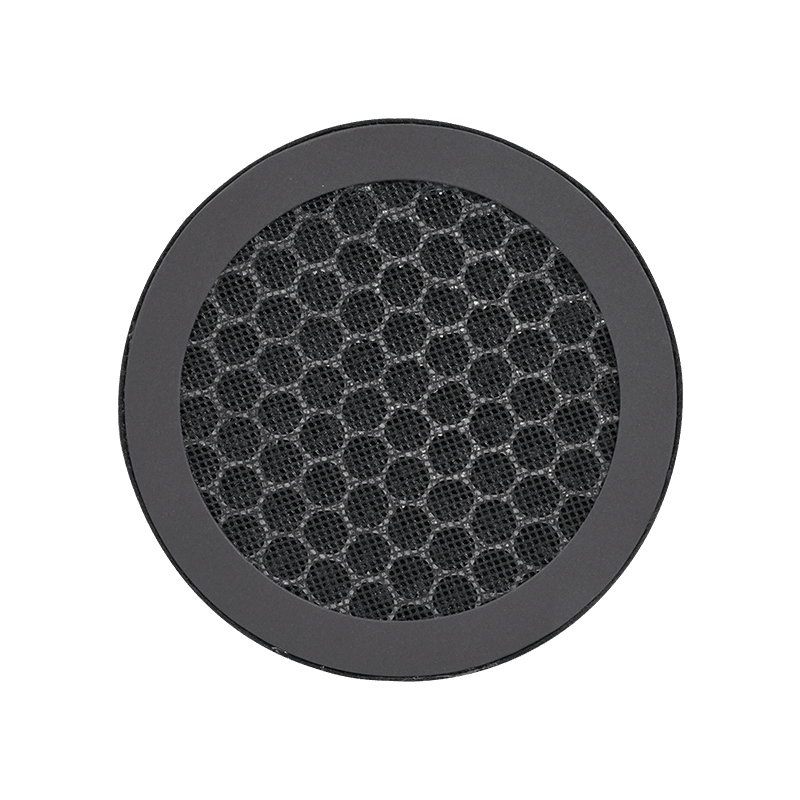 Filtre à charbon actif granulaire à pores en nid d'abeille